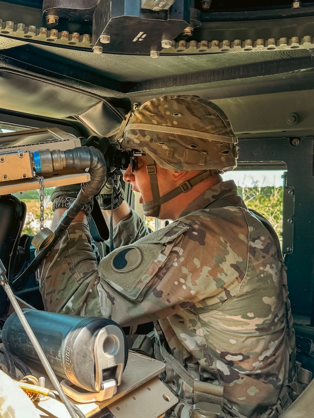 In addition to cooking 1900 meals, I Co. supported the battalion by distributing more than 3200 gallons of fuel, delivering 192,000 rounds of ammunition, and preforming annual maintenance on 25 percent of vehicles in the battalion during annual training