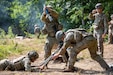 In addition to cooking 1900 meals, I Co. supported the battalion by distributing more than 3200 gallons of fuel, delivering 192,000 rounds of ammunition, and preforming annual maintenance on 25 percent of vehicles in the battalion during annual training