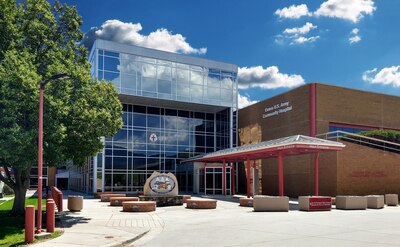 Front Entrance of Evans Army Community Hospital