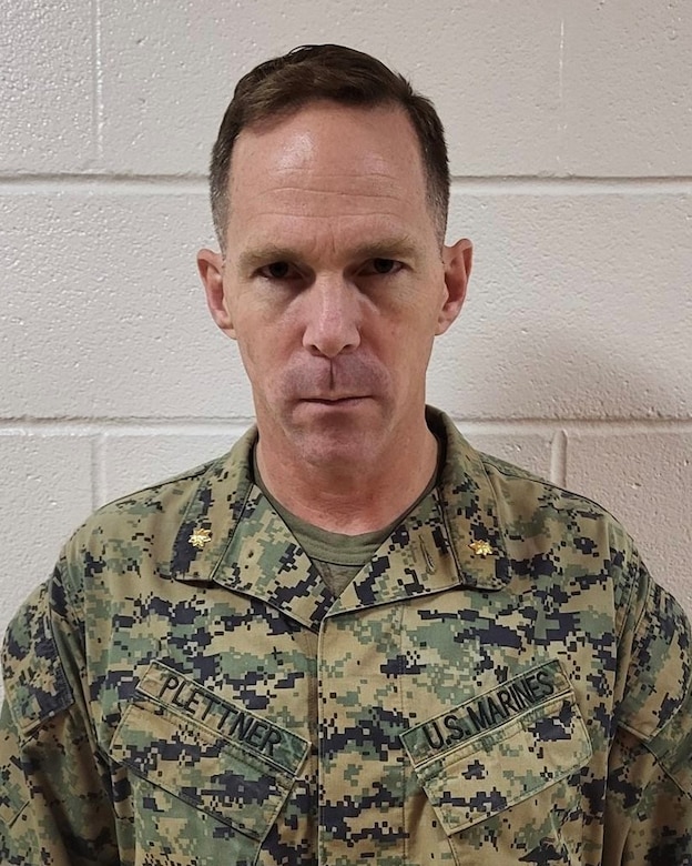 Major Richard J. Plettner, Inspector - Instructor, Headquarters Company, 4th Reconnaissance Battalion