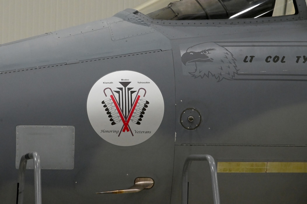 Nose art on a F-15C Eagle.