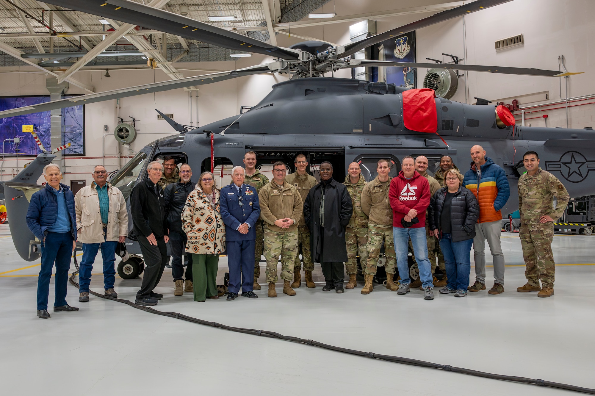 A group of people posing for a photo.