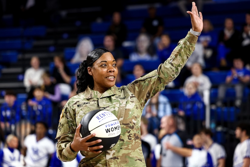 Power of Women.

Kentucky defeats Wofford 76-42.

Photo by Eddie Justice | UK Athletics