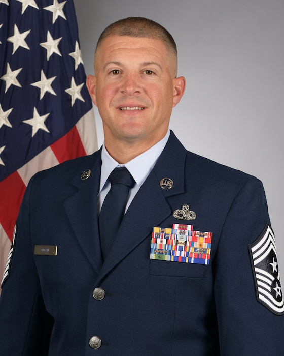 Chief Master Sgt. Stephen Dugan biography photo