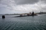 USS Jefferson City (SSN 759) arrives at Naval Base Guam.