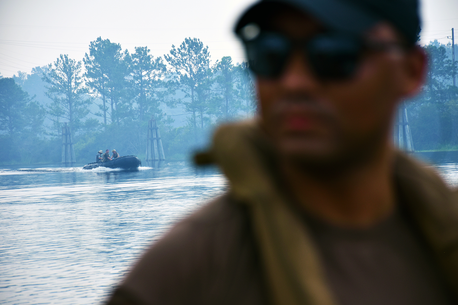 Naval Oceanography Mine Warfare Center Training on the Pearl River