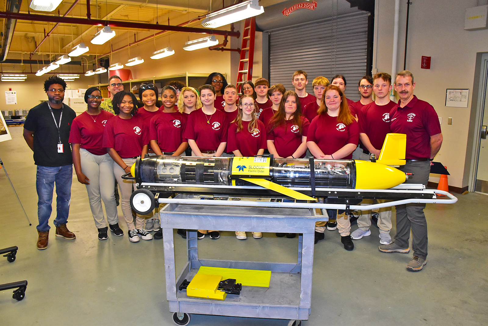 Picayune High School Navy Junior ROTC Visit Naval Meteorology and Oceanography