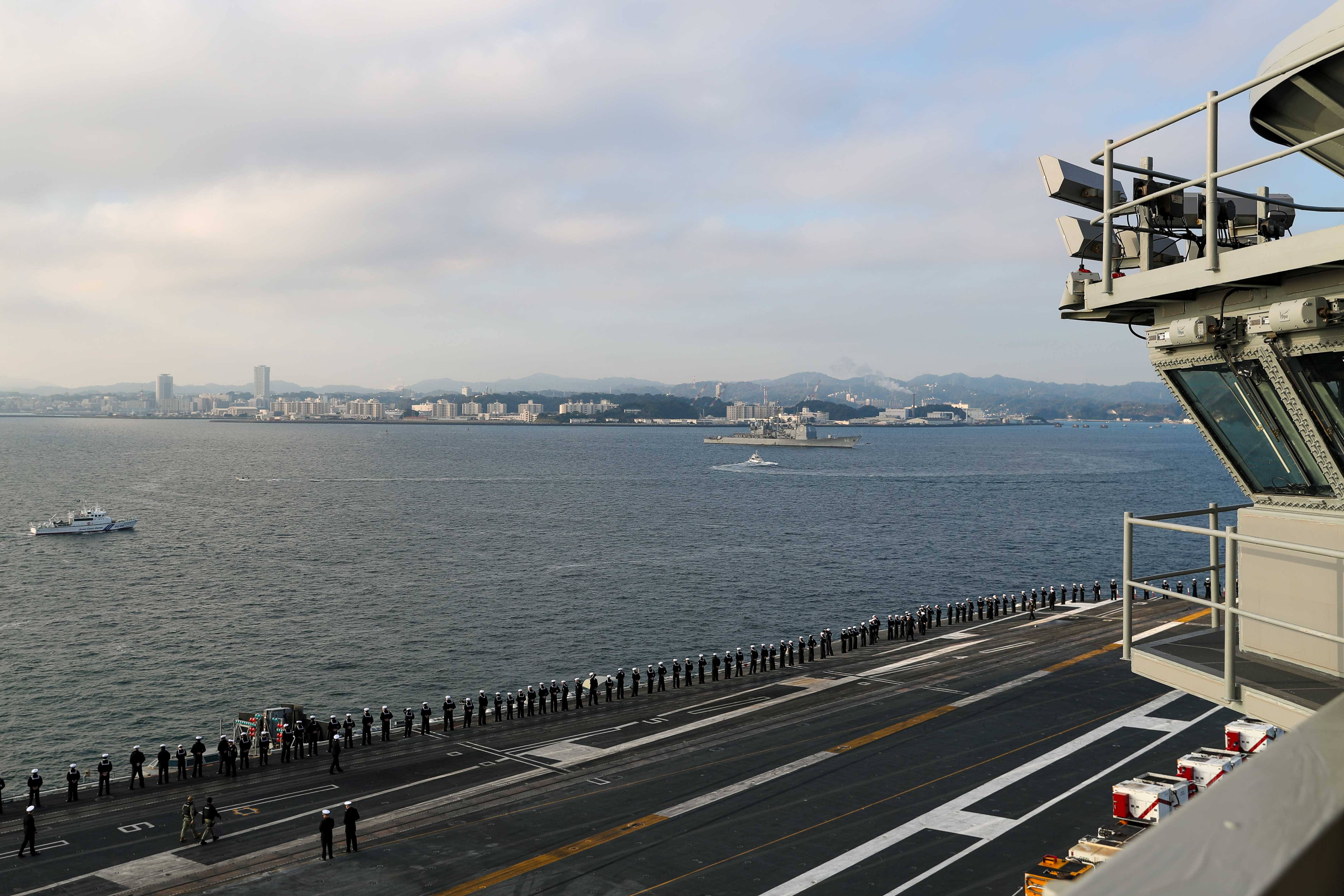 USS e Washington (CVN 73) プレート USS George Washington CVN-73 Wood Model