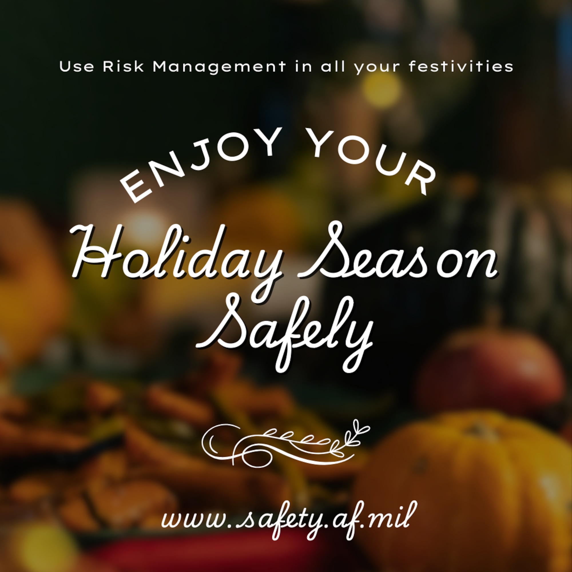 Enjoy your Holiday Season Safely