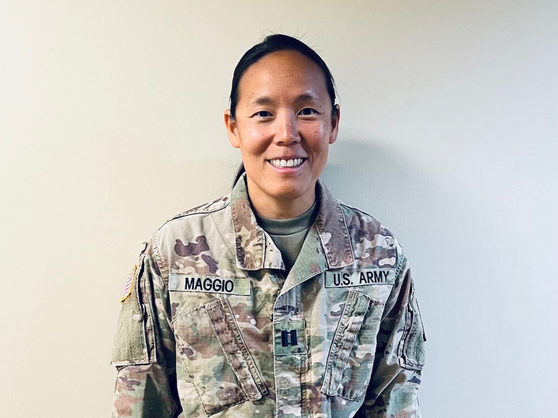 Capt. Kyra Maggio is at the SRU at Fort Bliss, Texas.