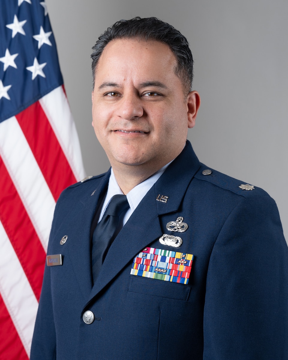 Official Photo of Lt. Col. Javier Rodriguez