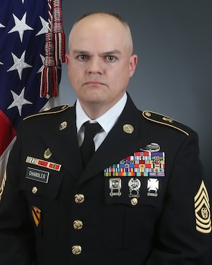 Command Sgt. Maj. Gregory Chandler, 310th Sustainment Command (Expeditionary)