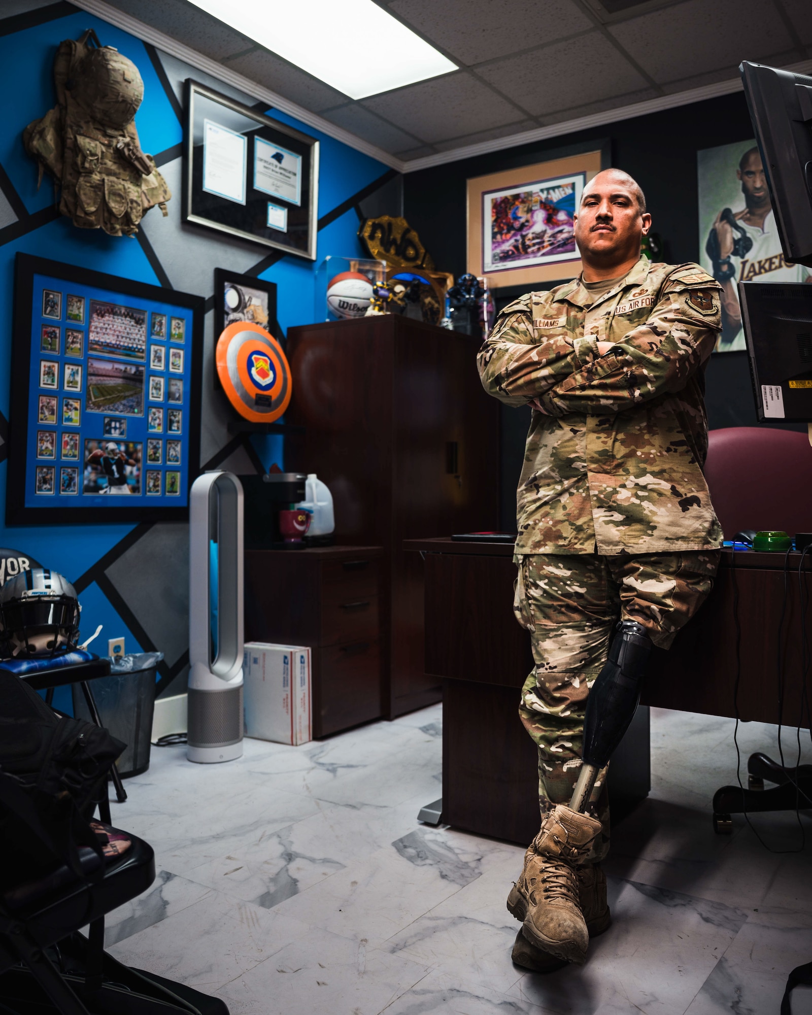 SMSgt. Brian Williams: the man of iron