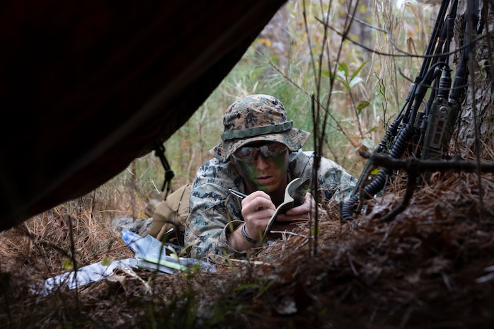 U.S. Marines with MASS-1 conduct small-unit DASC training