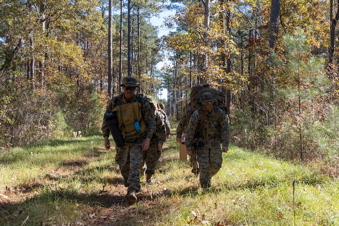 U.S. Marines with MASS-1 conduct small-unit DASC training