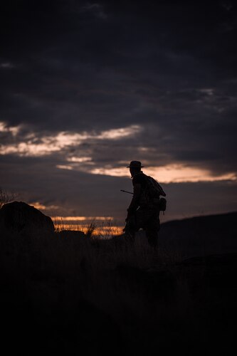 Airman stands