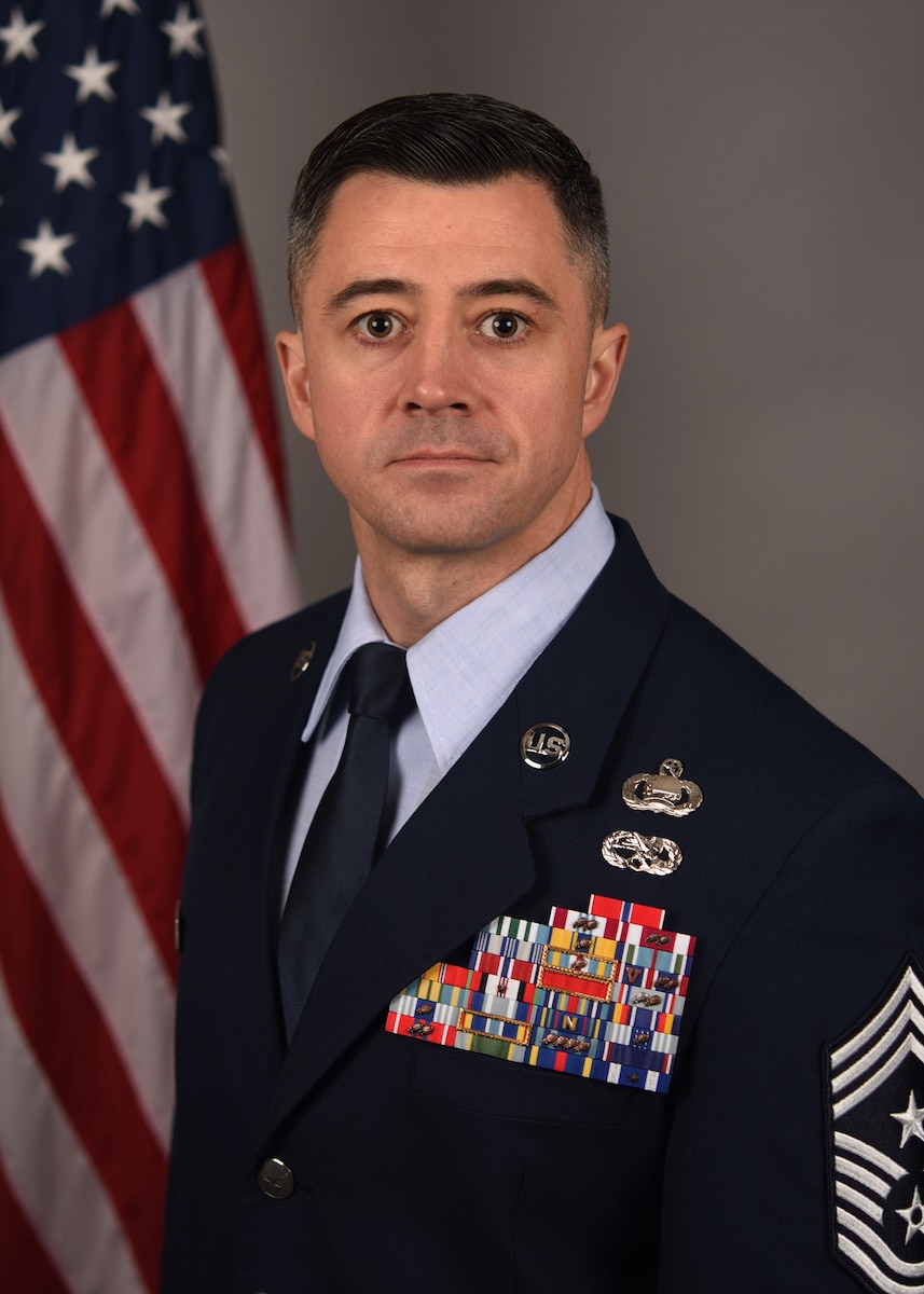 CMSgt Jason C Logan Official Photo