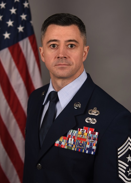 CMSgt Jason C Logan Official Photo