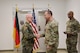 Dr. von Uslar and CSM Brunnell handshake as both the 68th TMC and MMCC-E continue to build its relationship