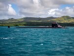 USS Minnesota (SSN 783) arrives at U.S. Naval Base Guam.