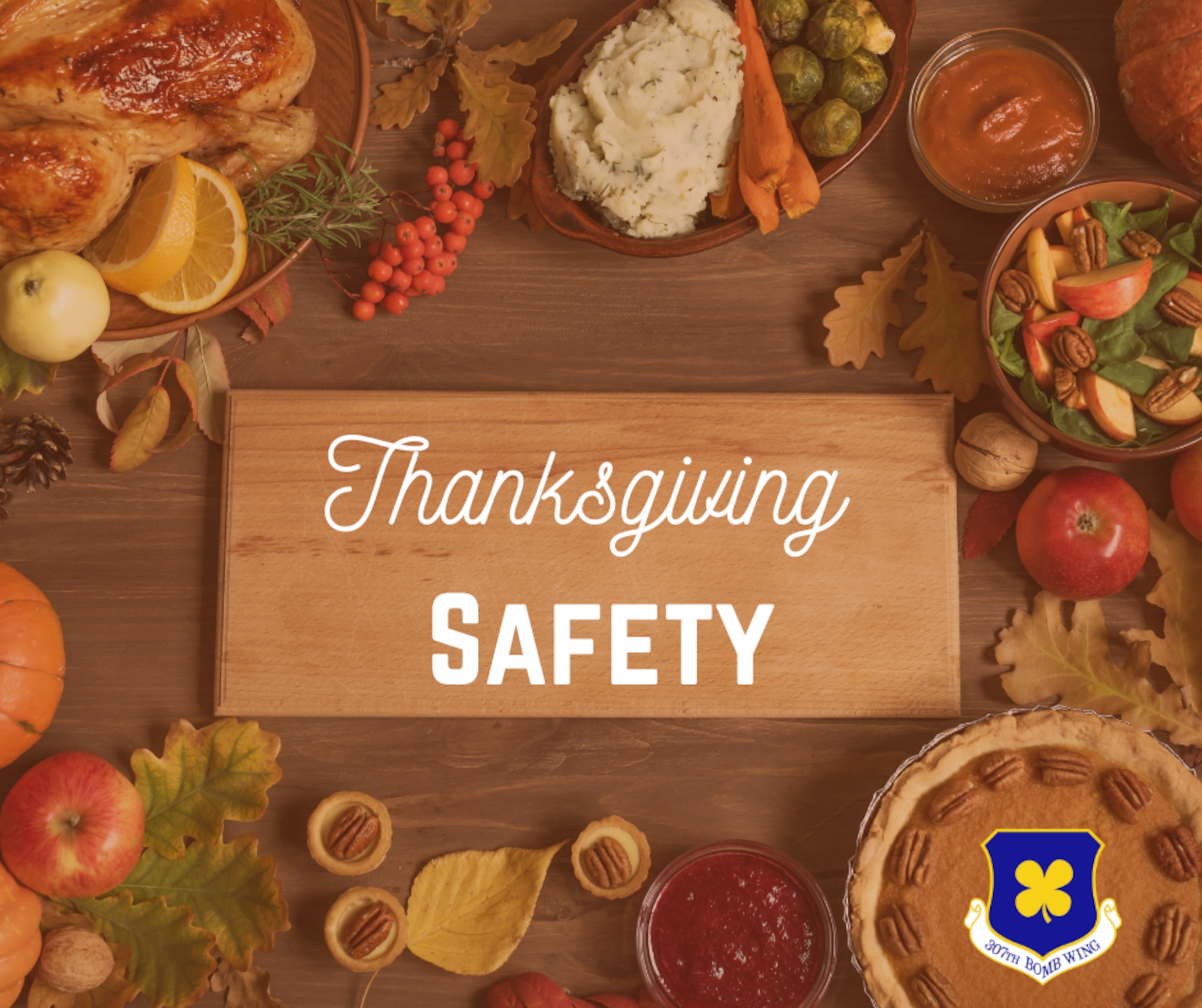 Thanksgiving Safety graphic