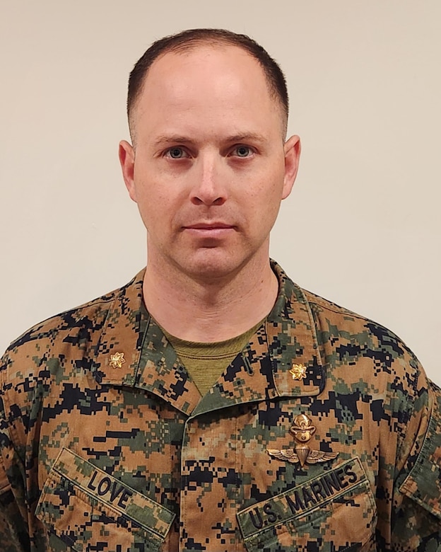 Major Charles J. Love, Commanding Officer, 4th Reconnaissance Battalion