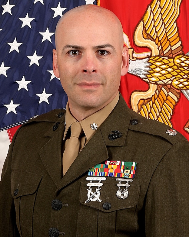 Lieutenant Colonel Thomas Stona, Inspector-Instructor, Combat Logistics Battalion 25