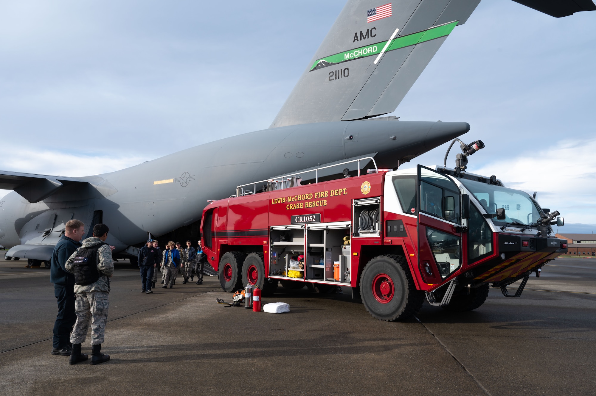 The 62d Airlift Wing hosted a tour for Washington Civil Air Patrol cadets at Joint Base Lewis-McChord, Washington, Nov. 23, 2024. CAP is the civilian auxiliary of the United States Air Force and a congressionally chartered nonprofit organization that operates under three missions: Aerospace Education, Emergency Services, and Cadet Programs. As an Aviation Inspiration and Mentorship Wing, the 62d AW seeks to foster community partnerships and educate and develop future and ready Airmen.