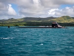 USS Minnesota (SSN 783) arrives at U.S. Naval Base Guam.
