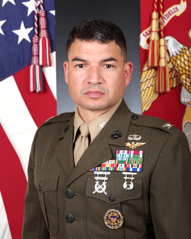 Official Photo of Colonel Joshua J. Mayoral