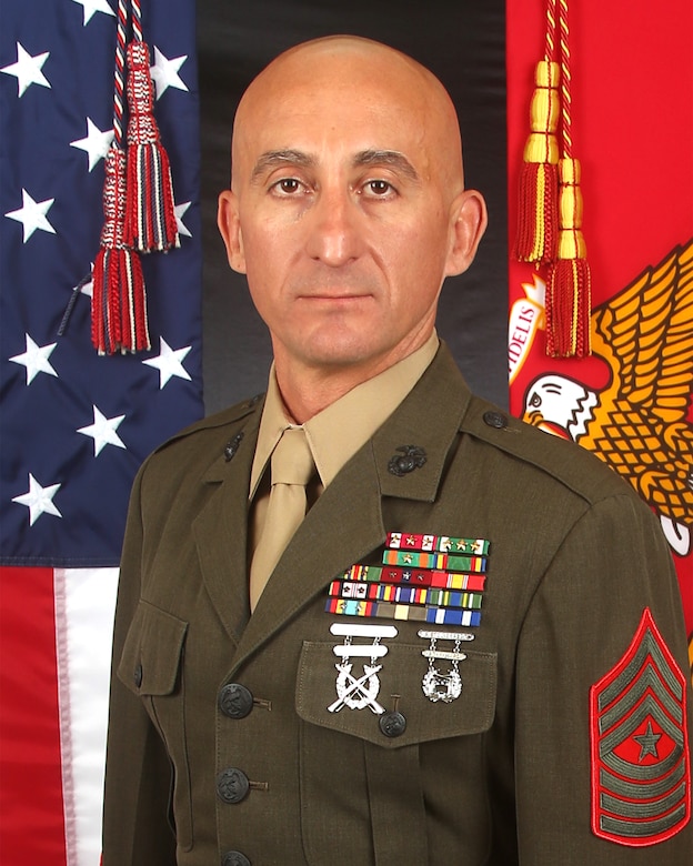 Official Photo of SgtMaj Erick Cortes