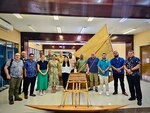 Representatives from U.S. Coast Guard Forces Micronesia/Sector Guam and U.S. Coast Guard District 14 and Republic of the Marshall Islands (RMI) partners stand for a photo in Majuro, RMI, on Nov. 8, 2024, during several days of critical engagements. During the visit, the team worked with key RMI agencies, including the Marshall Islands Marine Resources Authority (MIMRA) and Sea Patrol, and also volunteered in the community. (Courtesy photo)