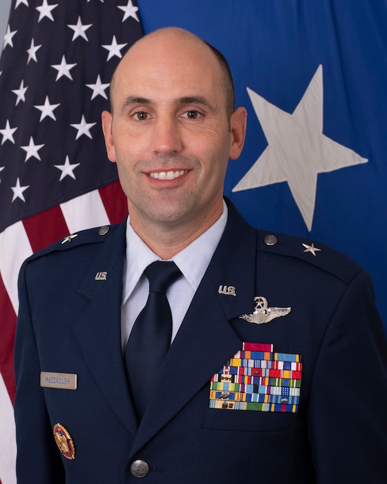 Bio photo of Brig. Gen. Matthew R. McDonough, commander, 113th Wing, District of Columbia Air National Guard