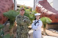 Pena and Garcia were selected as NTAG San Antonio’s Senior and Junior Sailors of the Quarter.
