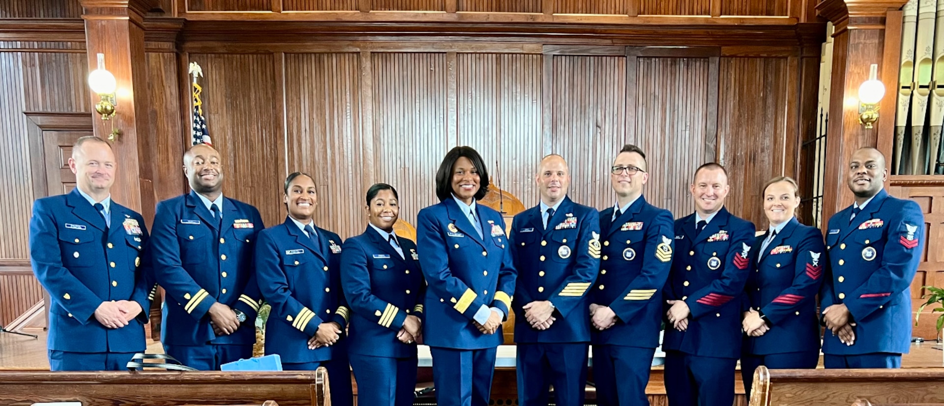 The Coast Guard announced a landmark Memorandum of Understanding (MOU) with Tougaloo College. (Photo courtesy of Tougaloo College)