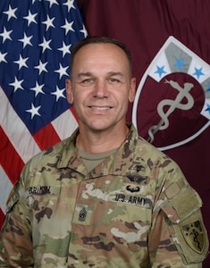 68th Theater Medical Command (TMC) CSM Brunell