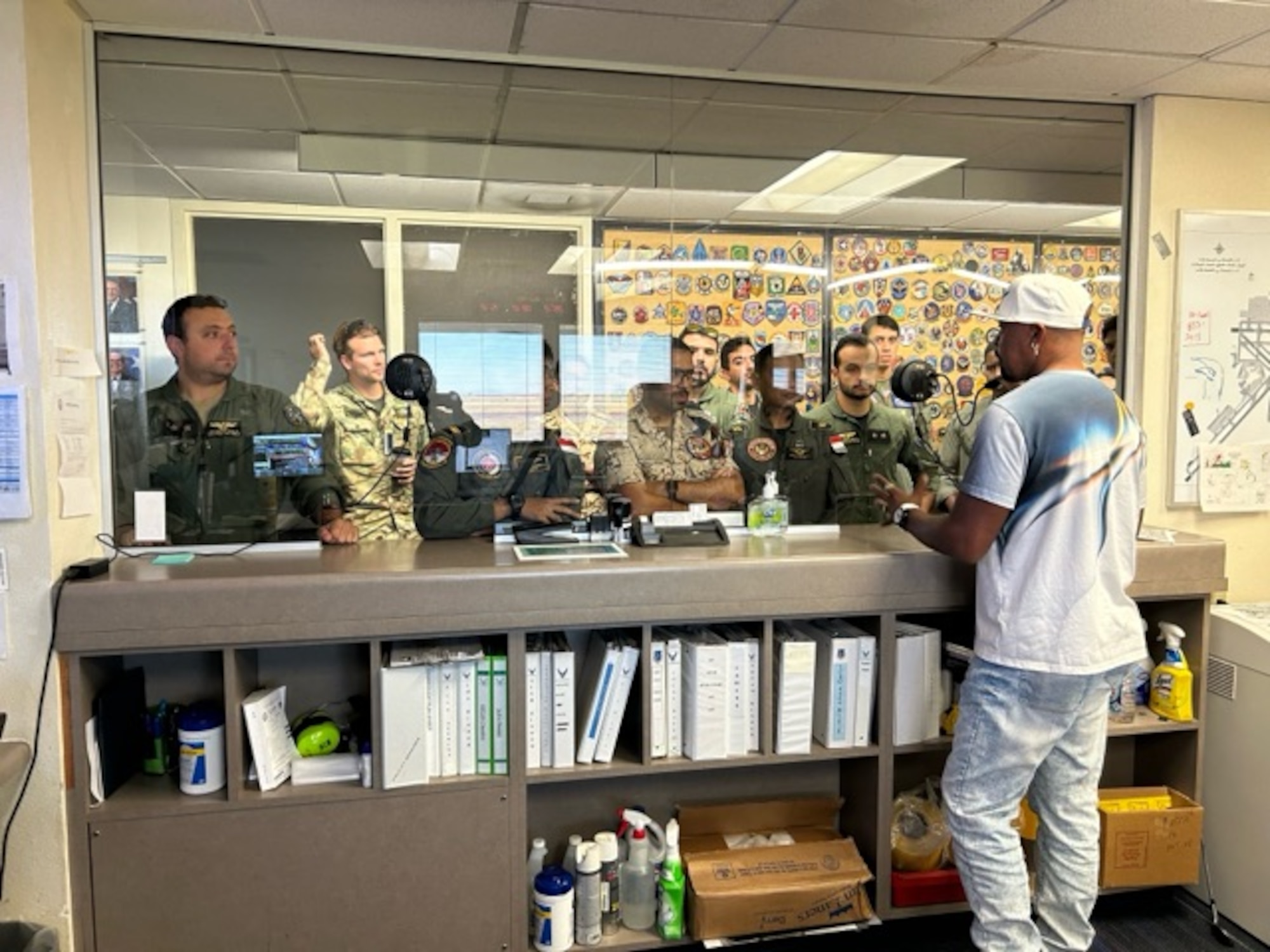 The 377th Test Support Squadron hosted students from the Air Force Safety Center’s International Flight Safety Officer Course on Sept. 18.