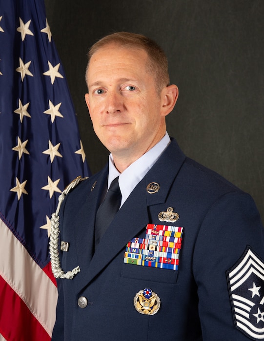 Chief Master Sgt. James Hoy, OSI command chief