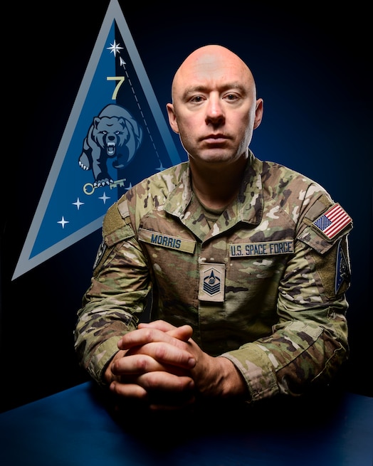 Master Sgt. Richard Morris poses for a photo.