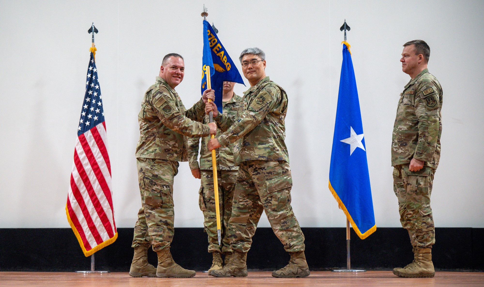 Leadership changes command