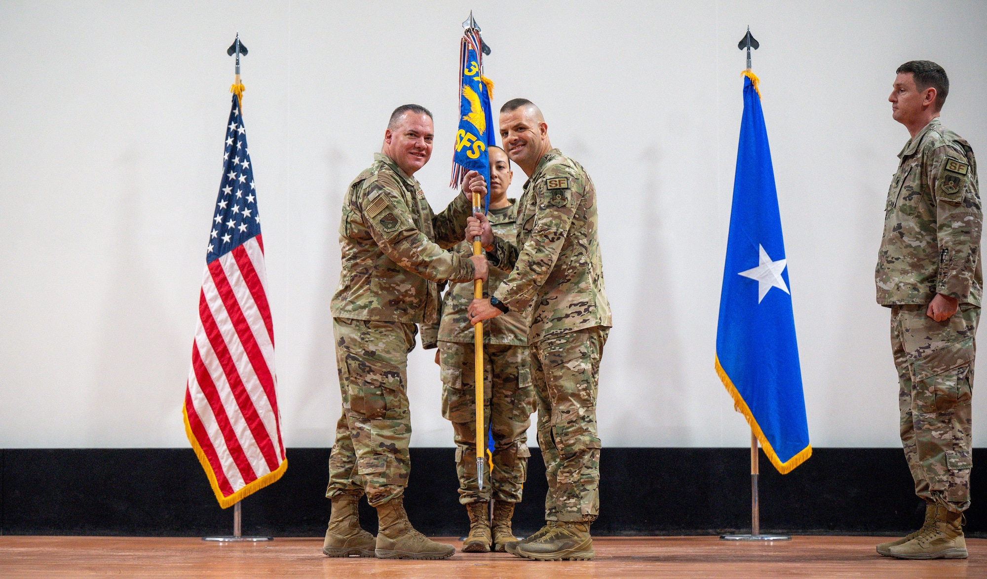 Leadership changes command