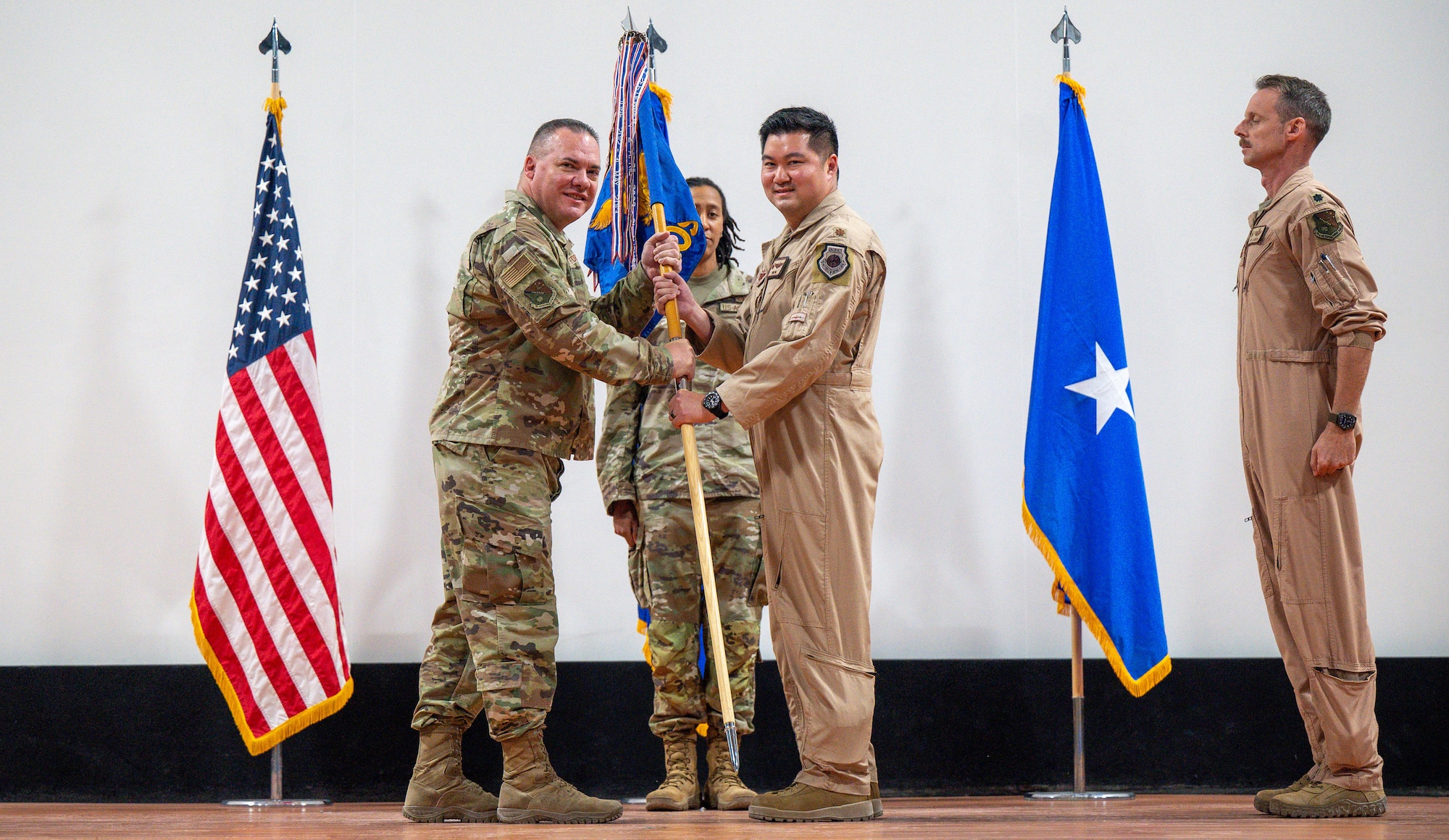 Leadership changes command