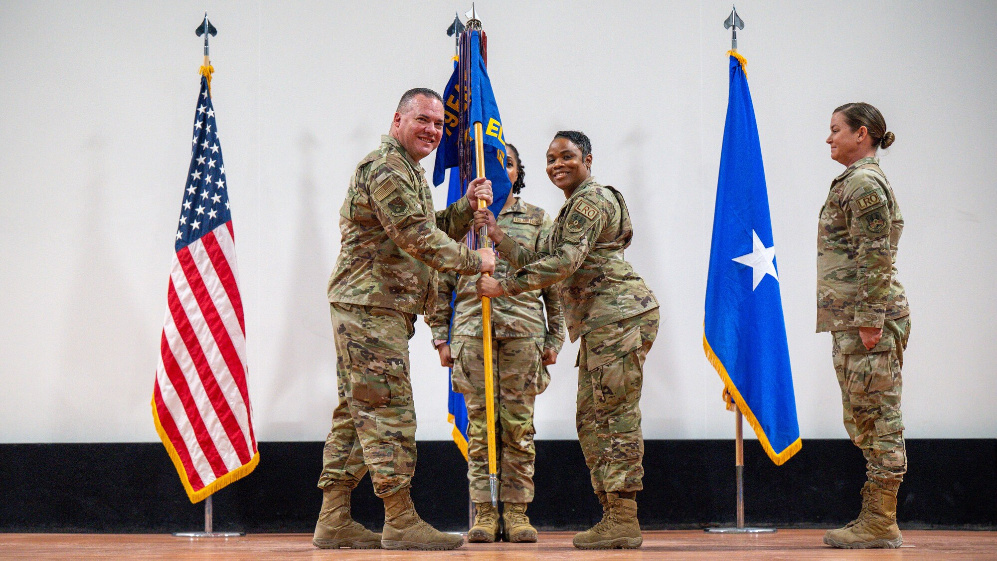 Leadership changes command
