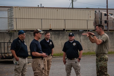 Georgia Guard Supports Partner Agencies Responding to Helene