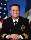 Capt. Joseph Burgon, commanding officer of Naval Surface Warfare Center, Corona Division, poses for an official portrait in Norco, Calif.