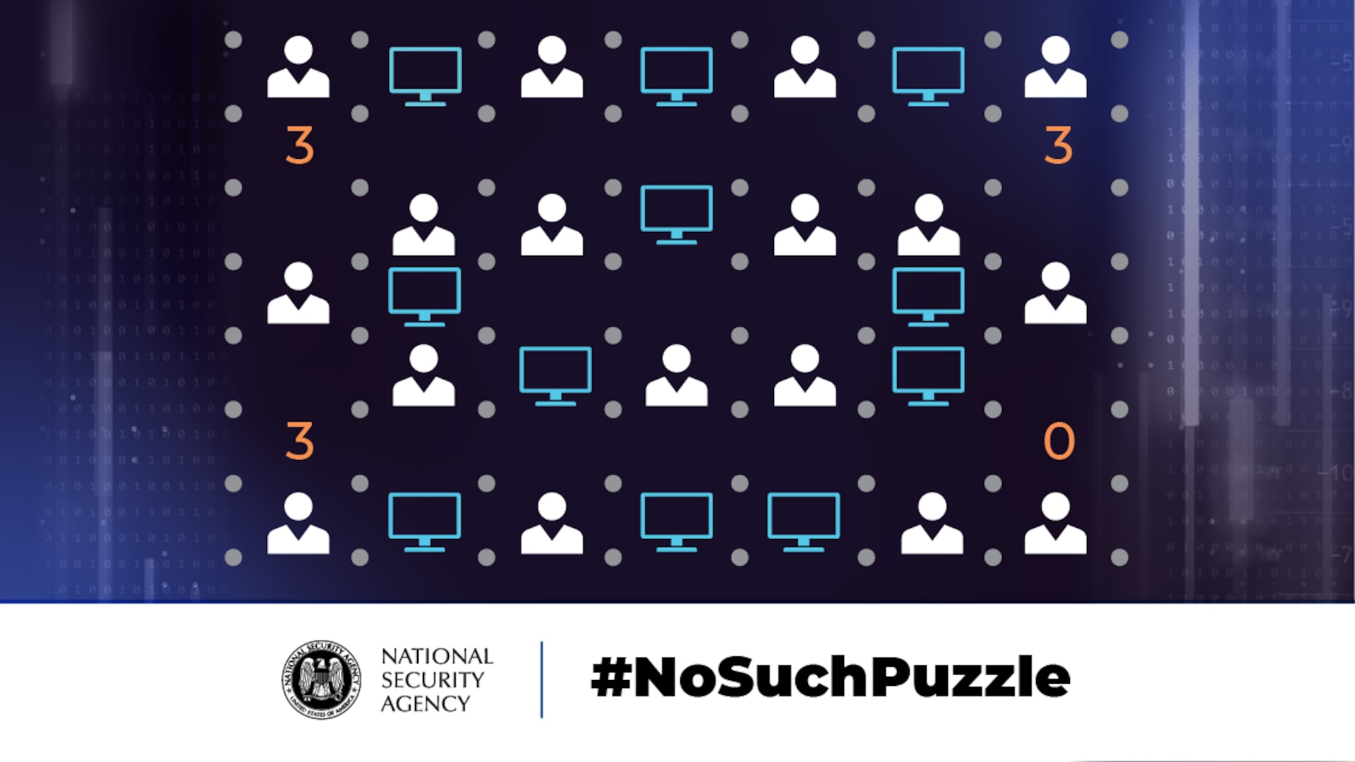 No Such Puzzle: Cybersecurity Awareness Month Puzzle One Graphic