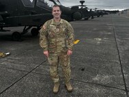 CW2 Ian Tambornino is ready to return to the cockpit and fly again.