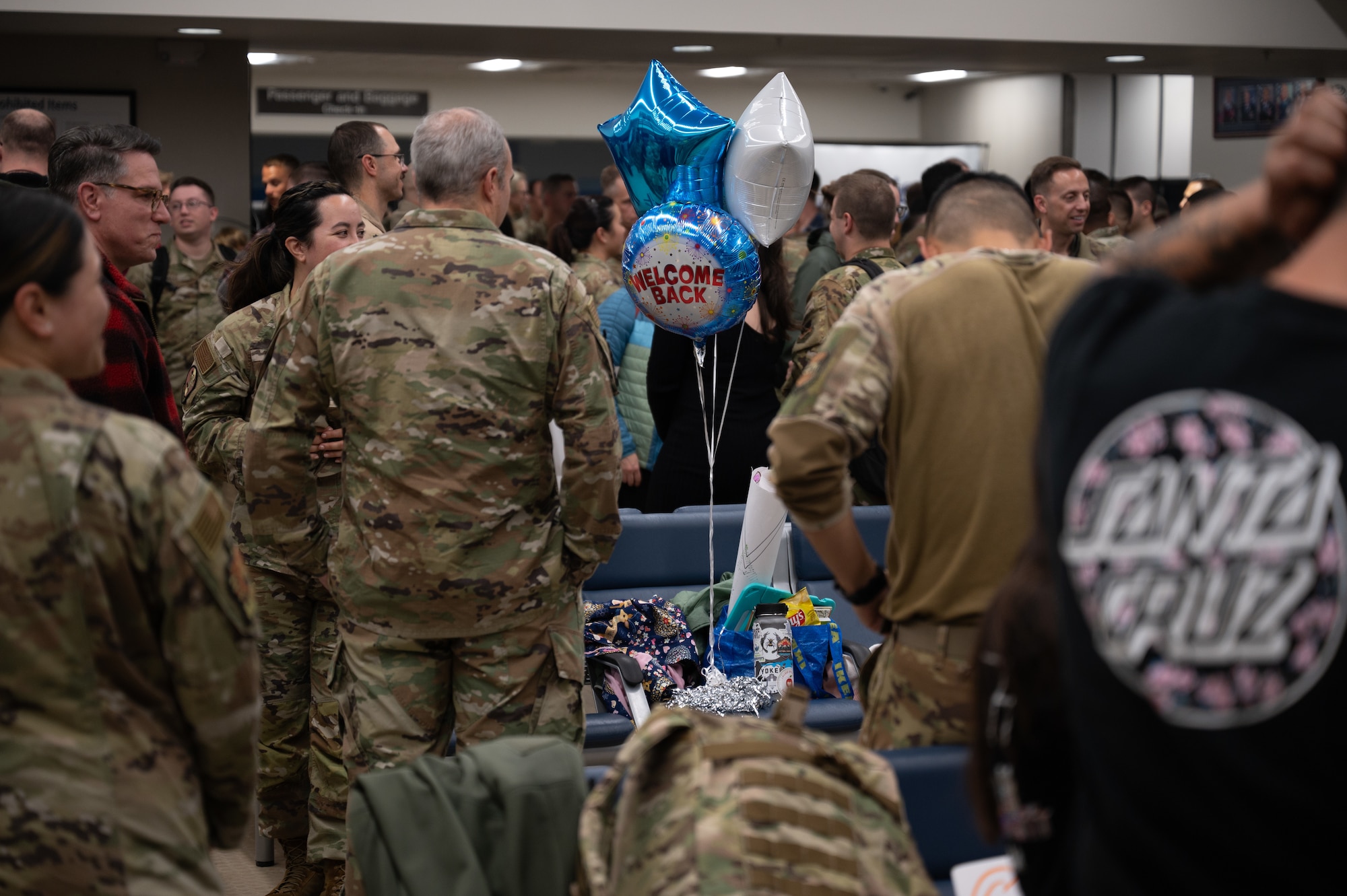 Members assigned to the 62d Airlift Wing and 627th Air Base Group returned Oct. 4, 2024, to Joint Base Lewis-McChord, Washington, from a deployment to Ali Al Salem Air Base, Kuwait.