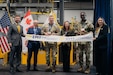 image of ceremony of new 155mm Metal Parts Facility