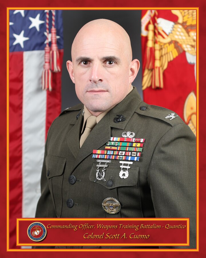 Col Cuomo, Scott
Weapons Training Battalion